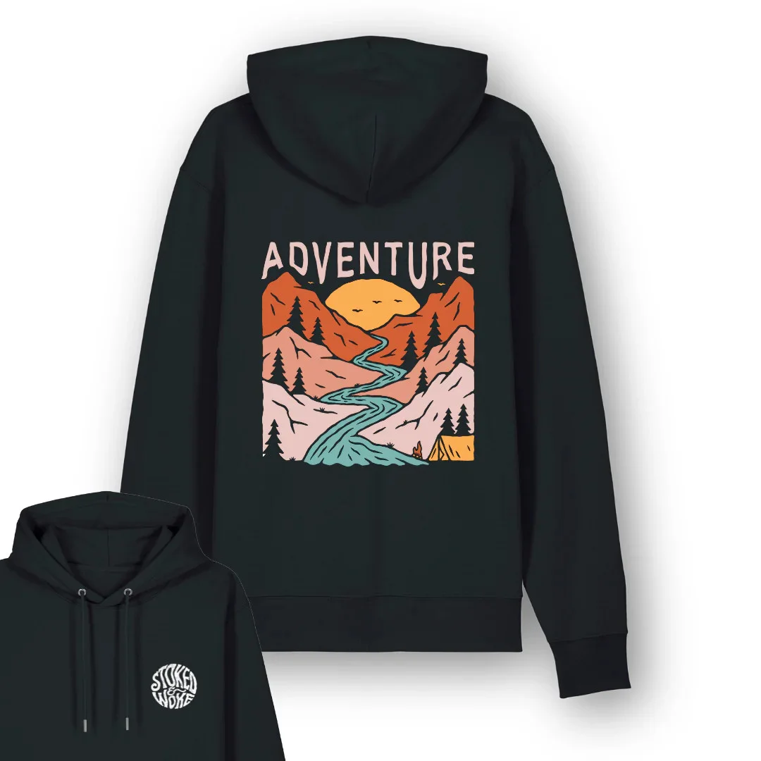 Organic "Adventure" Hoodie