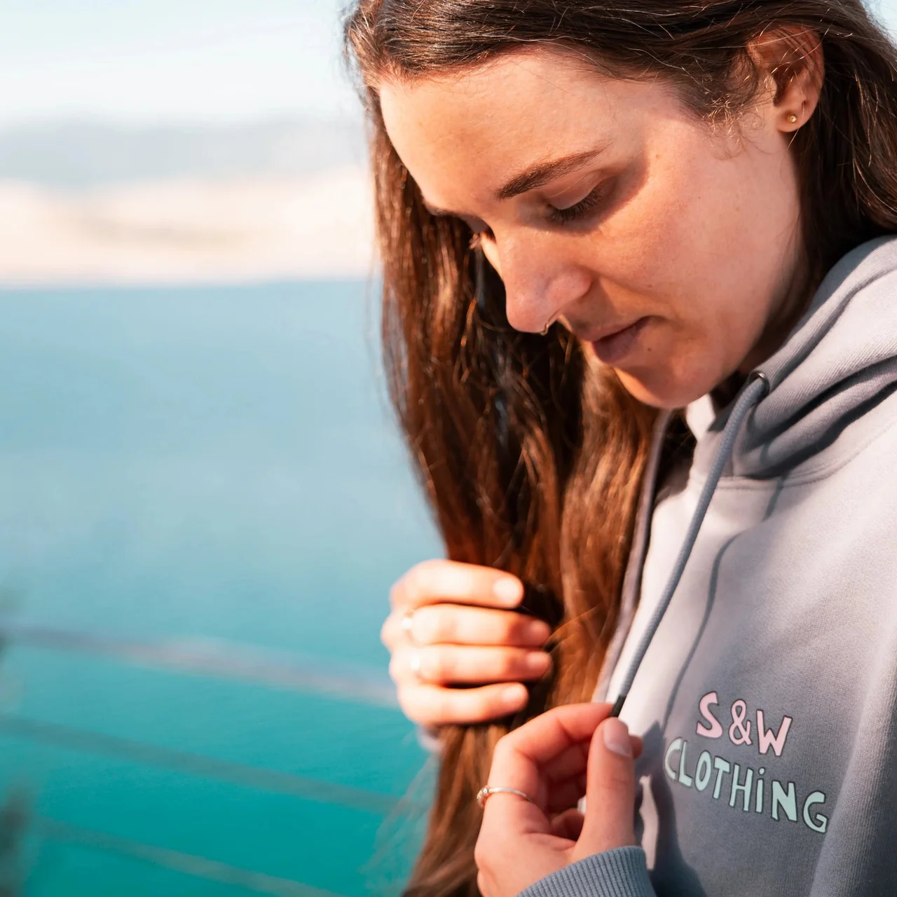Organic "Stay Groovy" Hoodie – Image 2