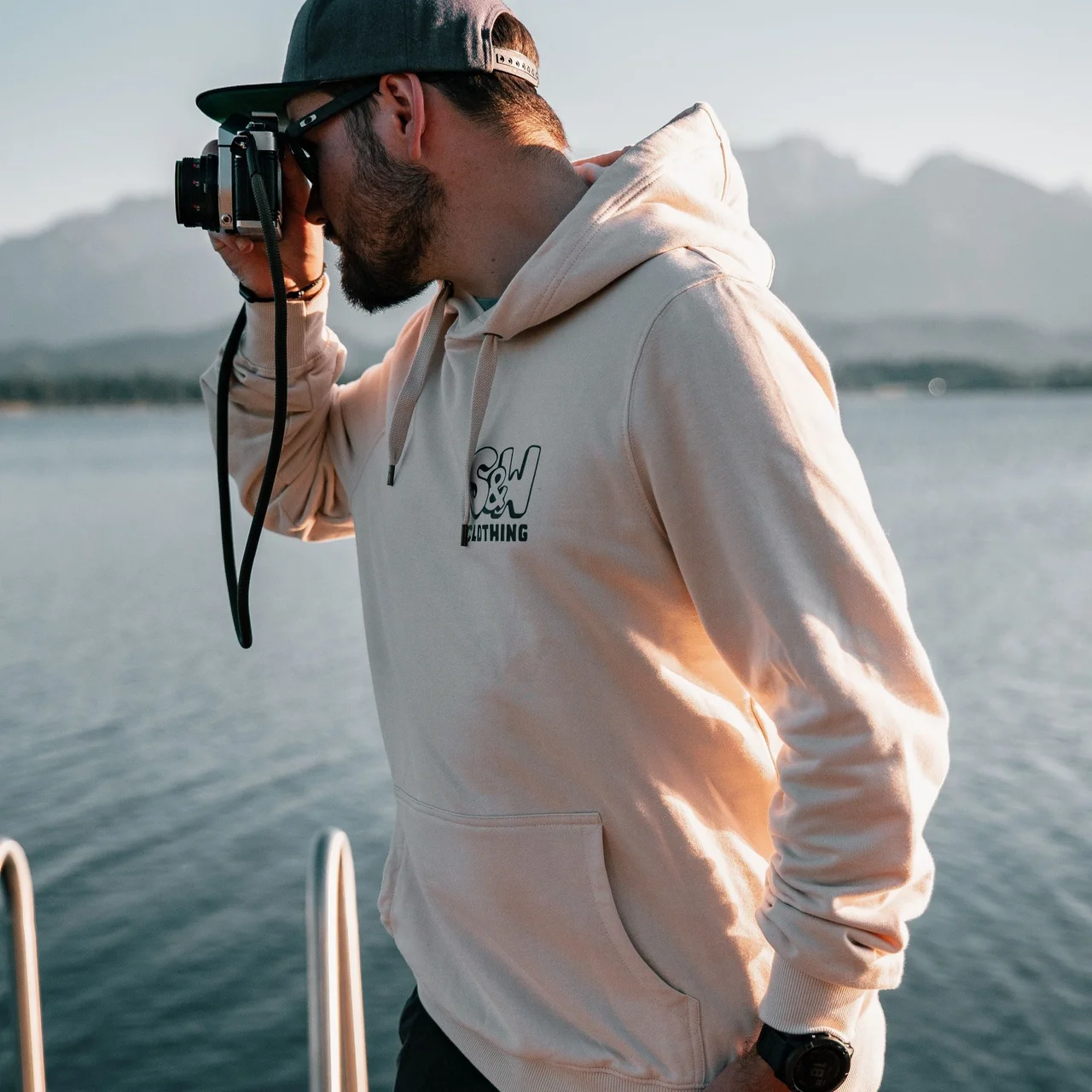 Organic "Good Vibes" Hoodie – Image 2