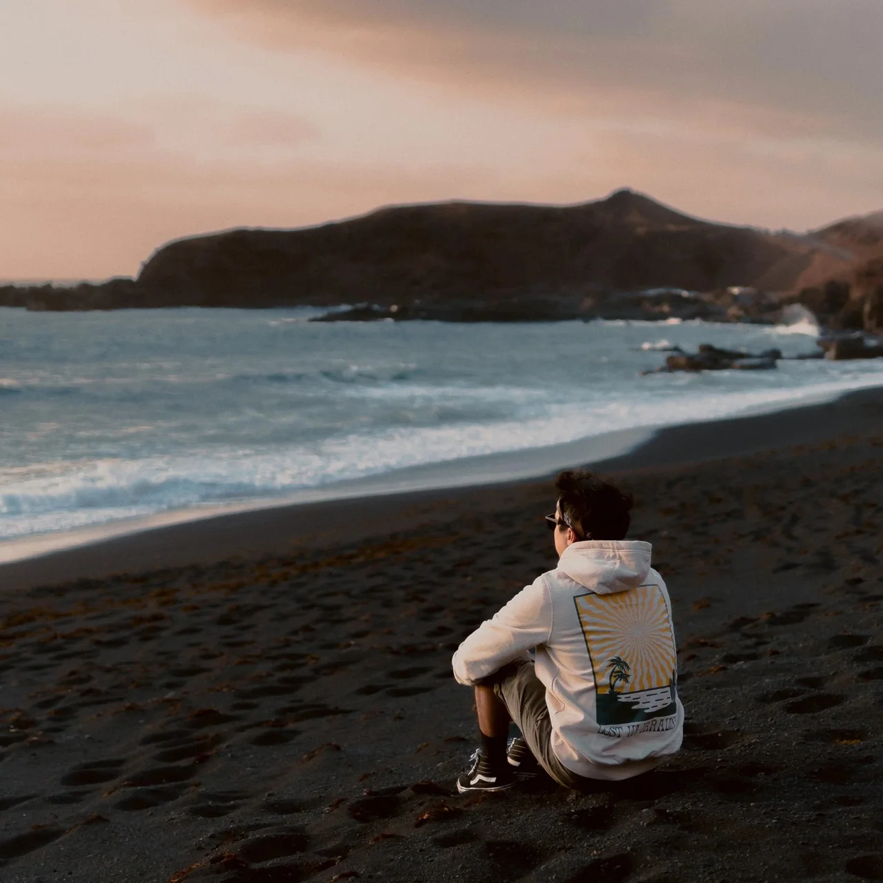 Sand "Lost in Paradise" Hoodie – Image 5