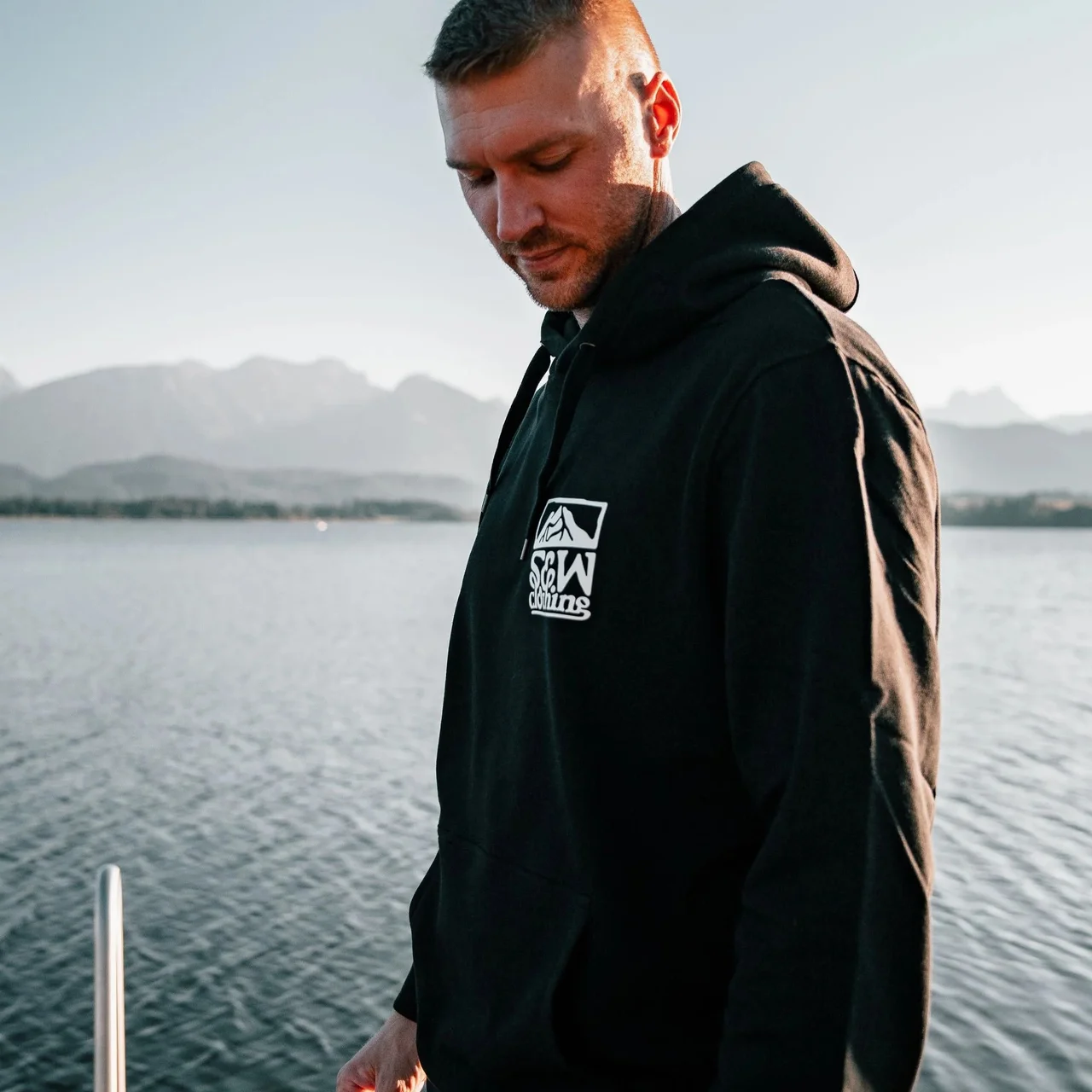 Organic "Land Meets Sky" Hoodie – Image 3