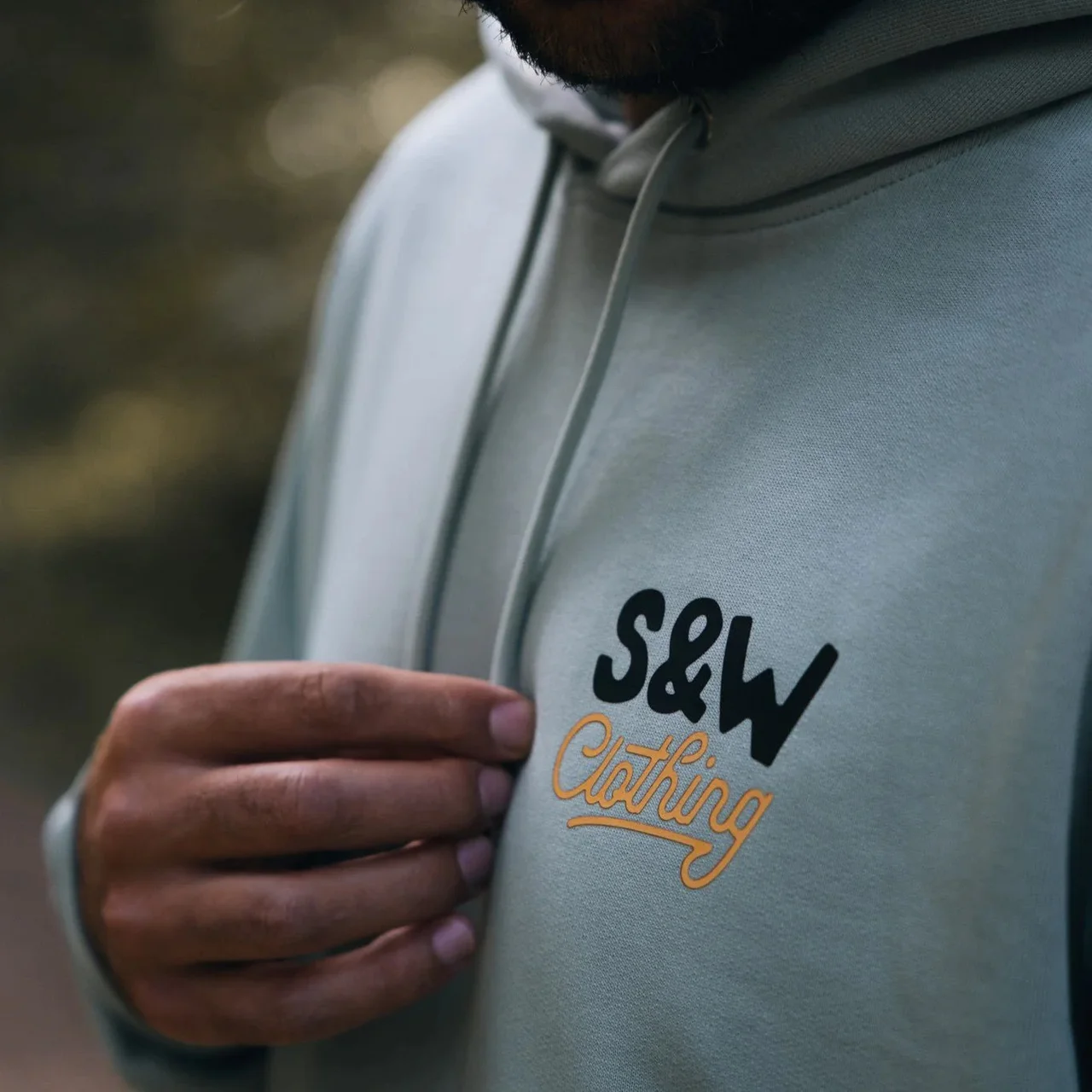 Sage Green "Simplicity" Hoodie – Image 2