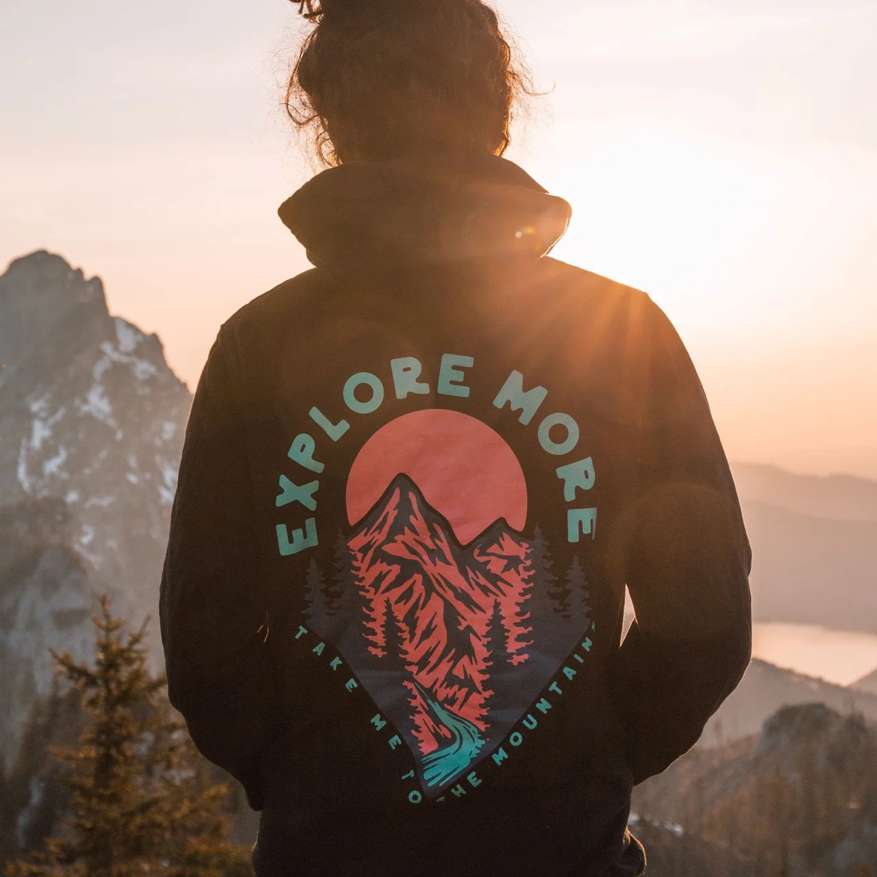 Organic "Explore More" Hoodie – Image 3